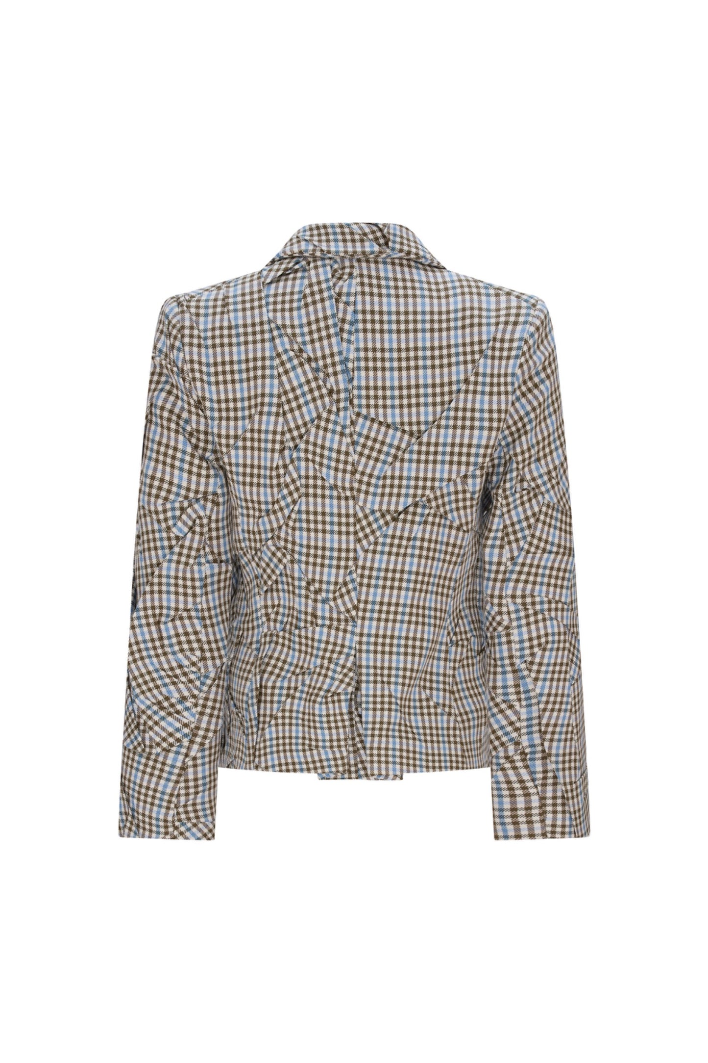 'PLAID ORIGAMI' CLASSIC JACKET