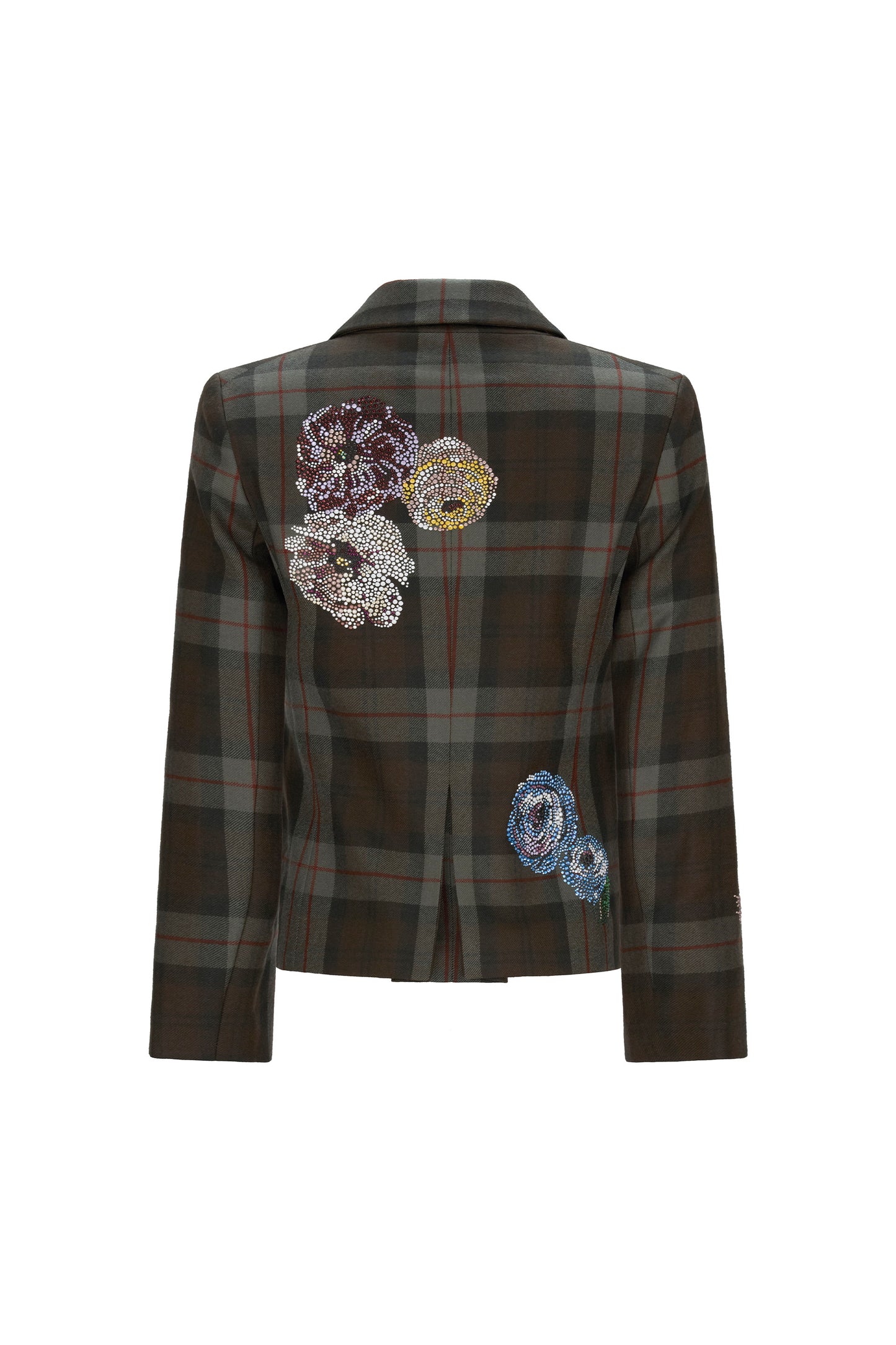 'SCOTTISH ROSE DIAMANTE' CLASSIC JACKET