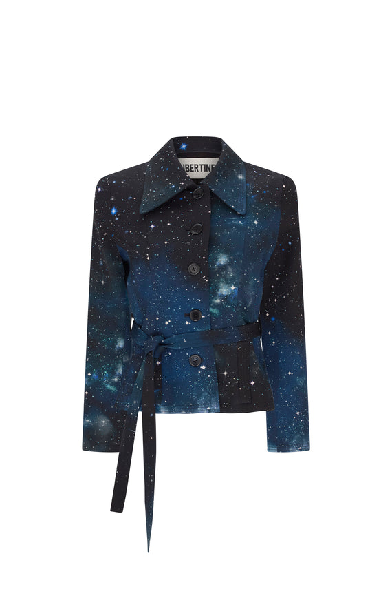 'INTERSTELLAR DIAMANTE' BELTED JACKET - - Libertine - Main image