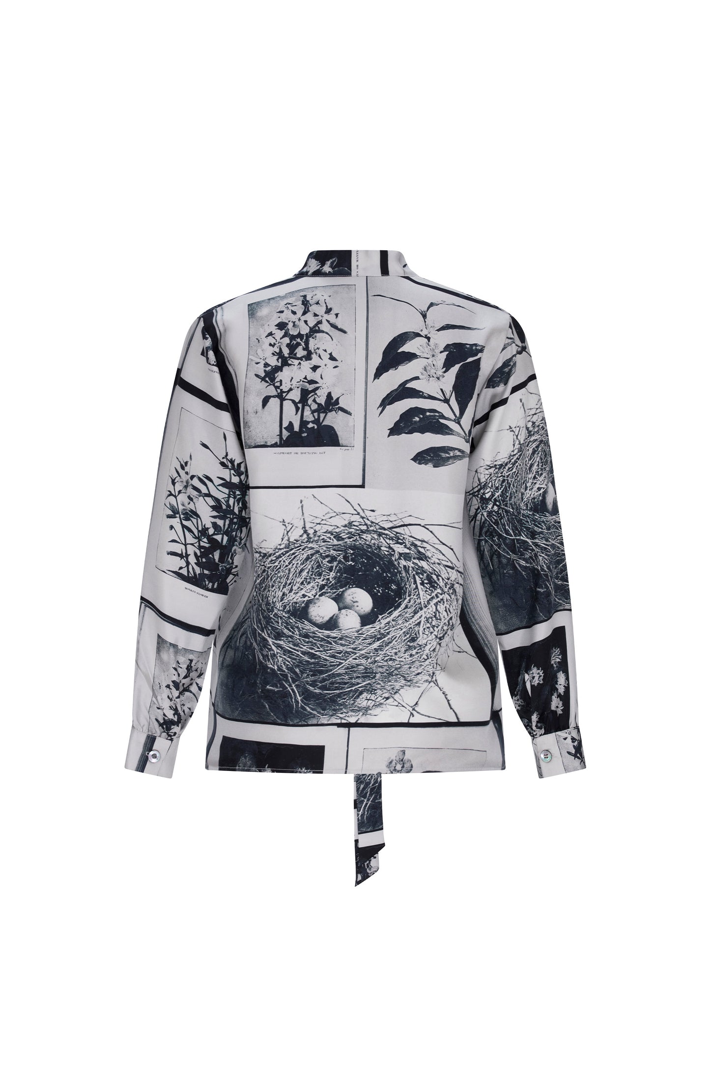 'NEST' BABE PALEY TIE BLOUSE
