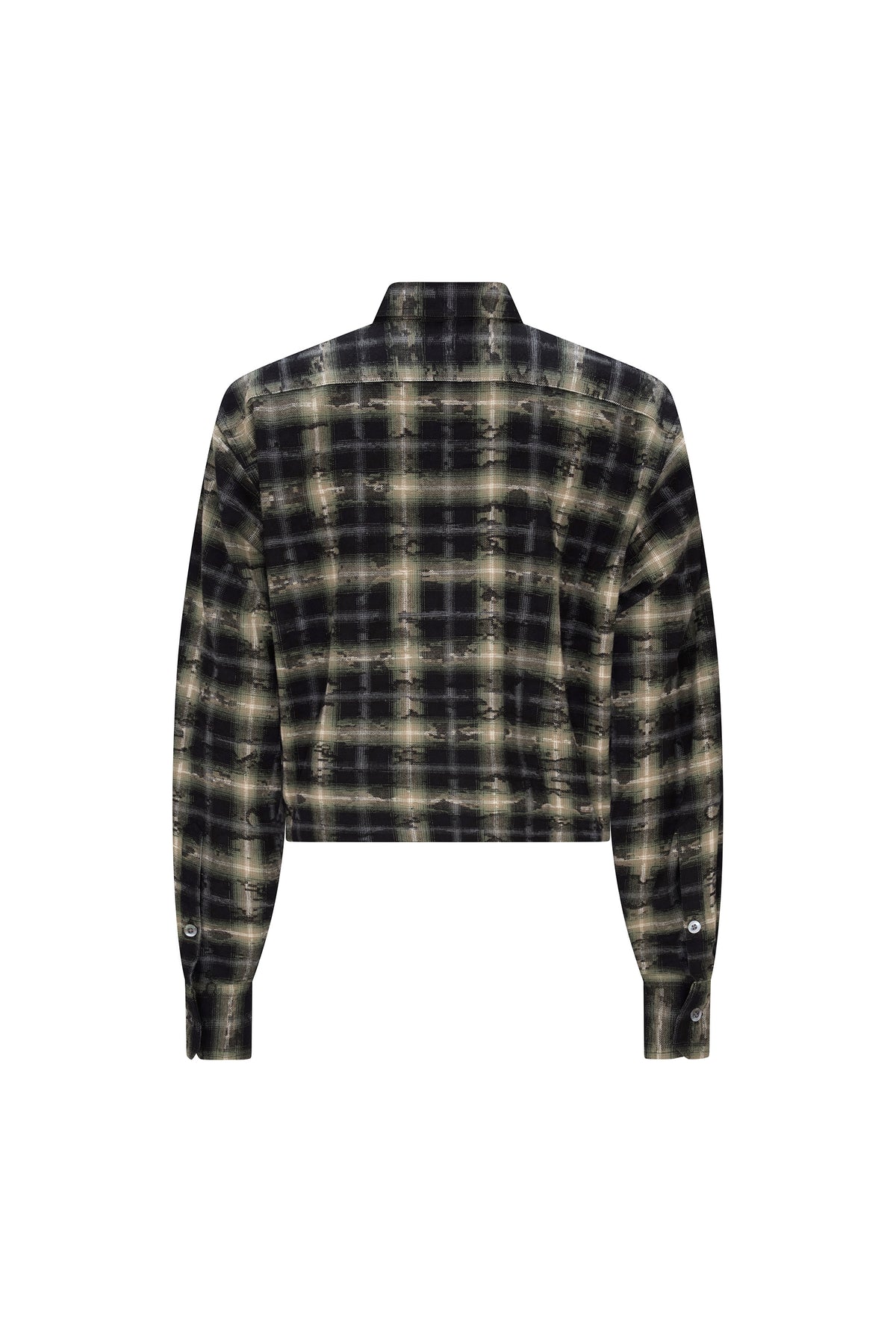 'DISTRESSED FLANNEL' FRANKIE SHIRT - - Libertine