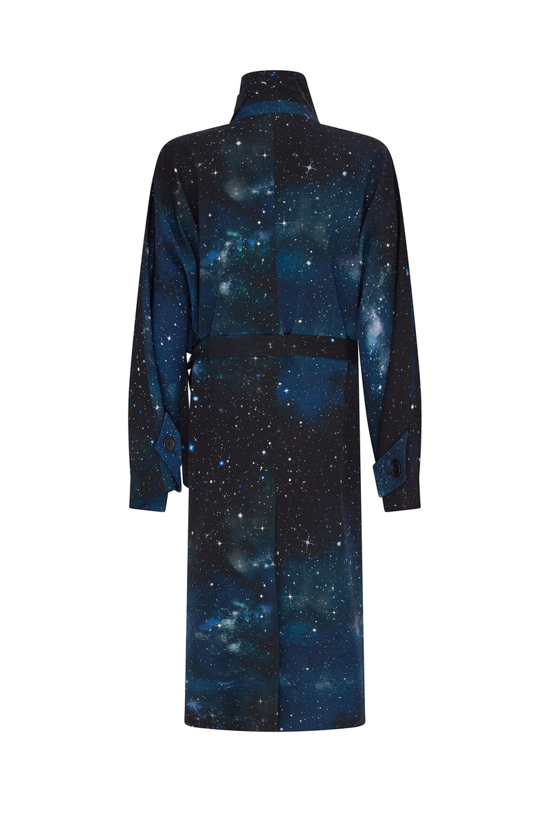 'INTERSTELLAR DIAMANTE' NEW WAVE COAT