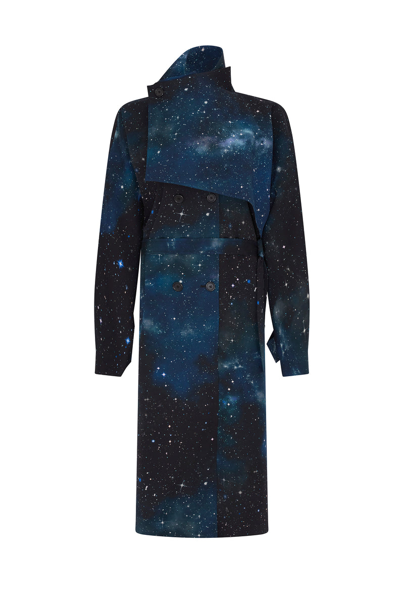 'INTERSTELLAR DIAMANTE' NEW WAVE COAT