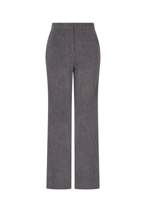 'WOOL FLANNEL' WIDE LEG TROUSER - - Libertine - Main image