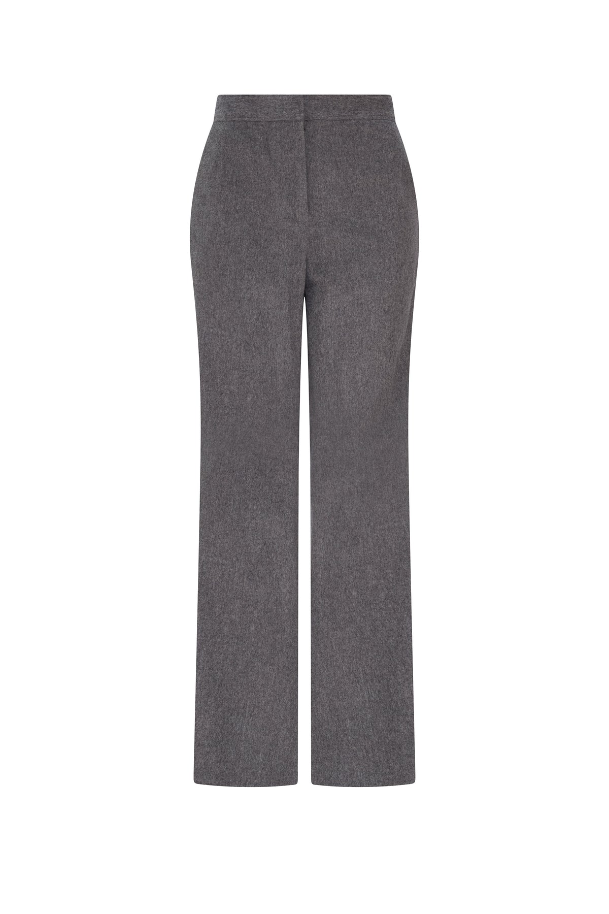 'WOOL FLANNEL' WIDE LEG TROUSER - - Libertine
