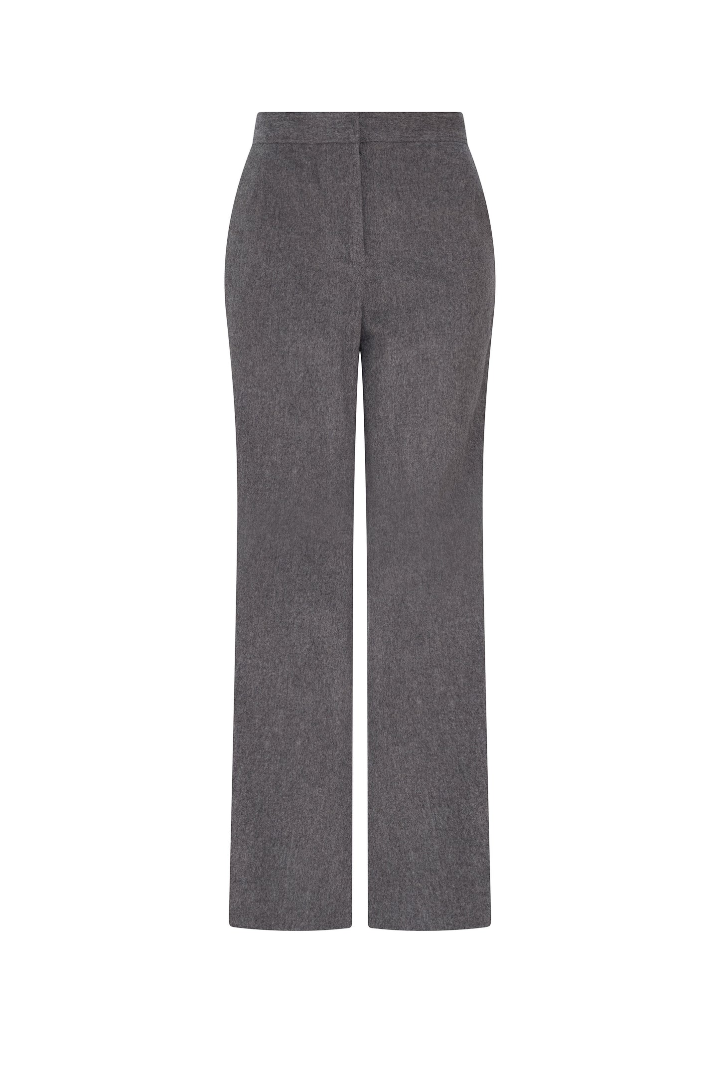 'WOOL FLANNEL' WIDE LEG TROUSER - - Libertine