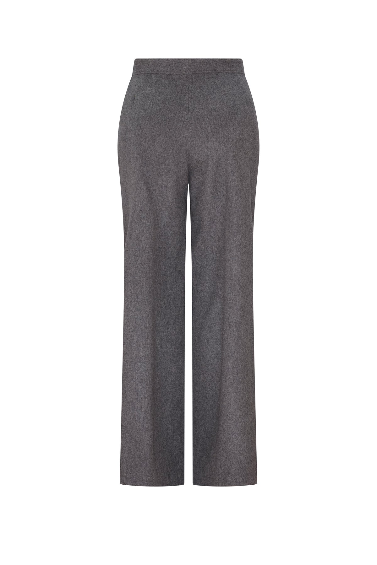 'WOOL FLANNEL' WIDE LEG TROUSER - - Libertine