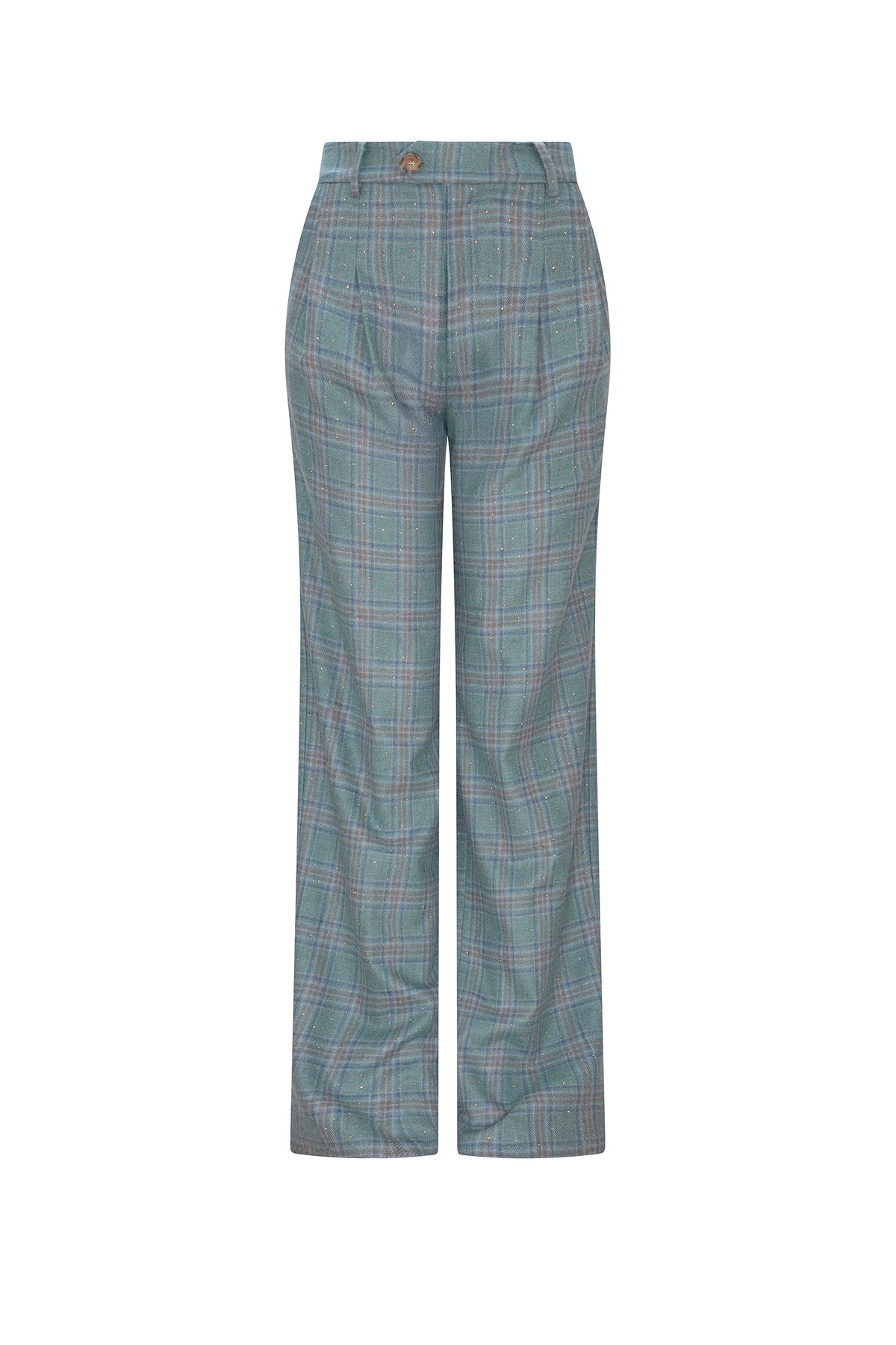 'STARDUST' TEAL BAGGY TROUSER - - Libertine