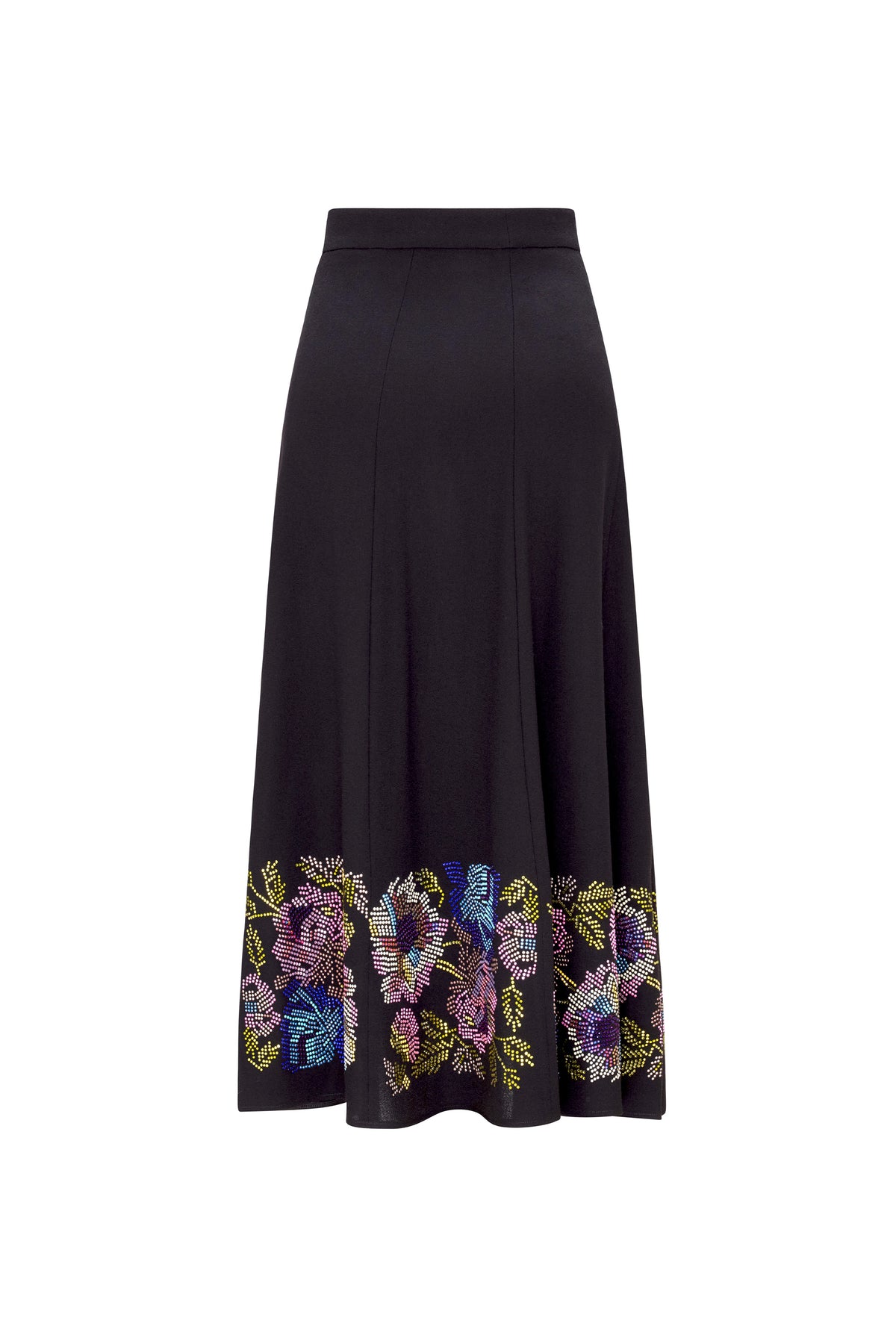 'MOSAIC FLORAL' TULIP SKIRT - - Libertine
