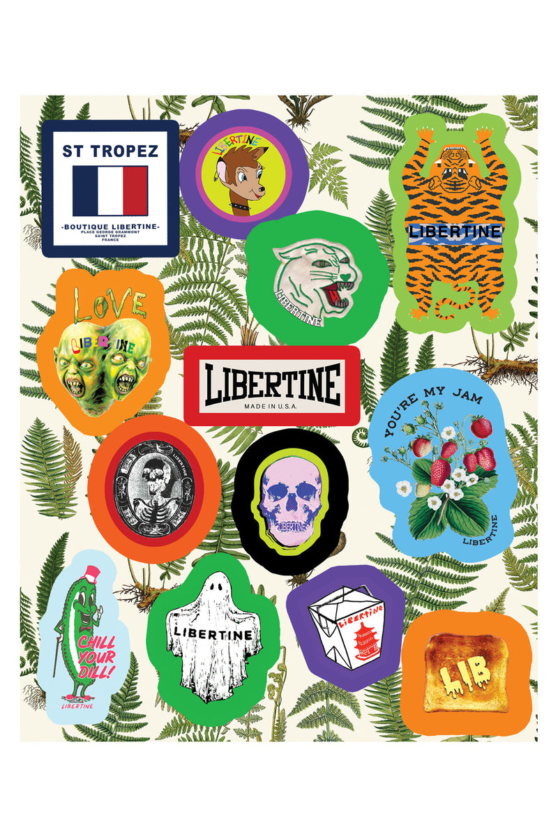 FERNIE BEST OF STICKER SHEET - - Libertine