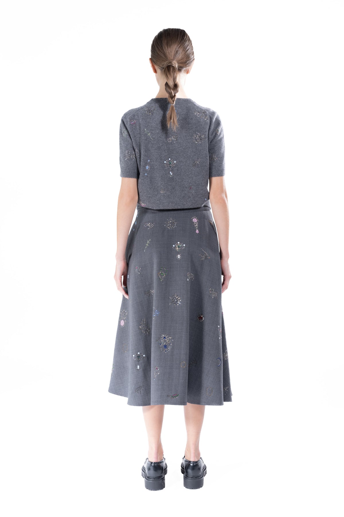 'VICTORIAN PINS' SHORT SLEEVE PULLOVER - - Libertine