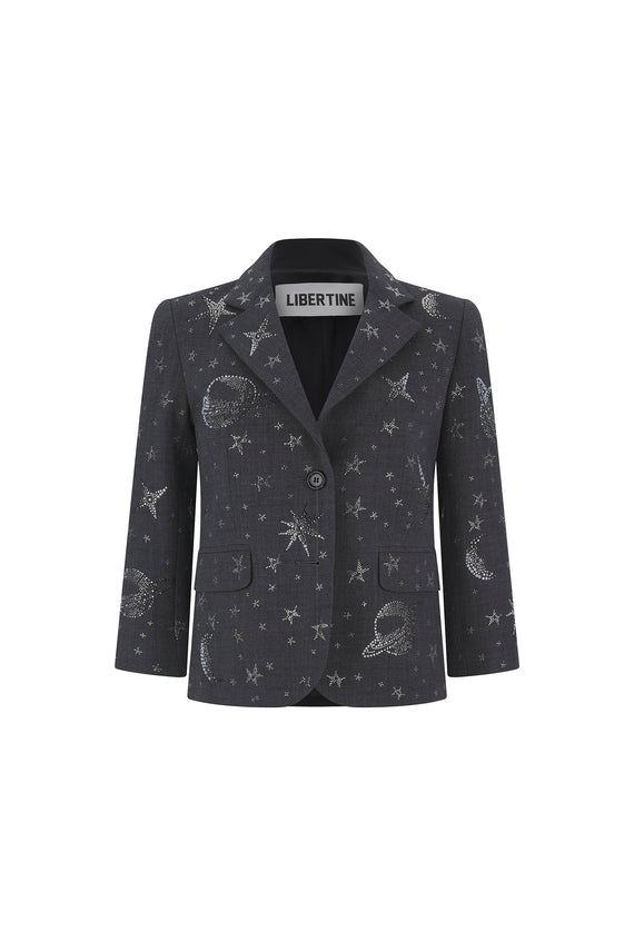 'HERE, THERE, AND EVERYWHERE' BRACELET SLEEVE JACKET - - Libertine - Main image