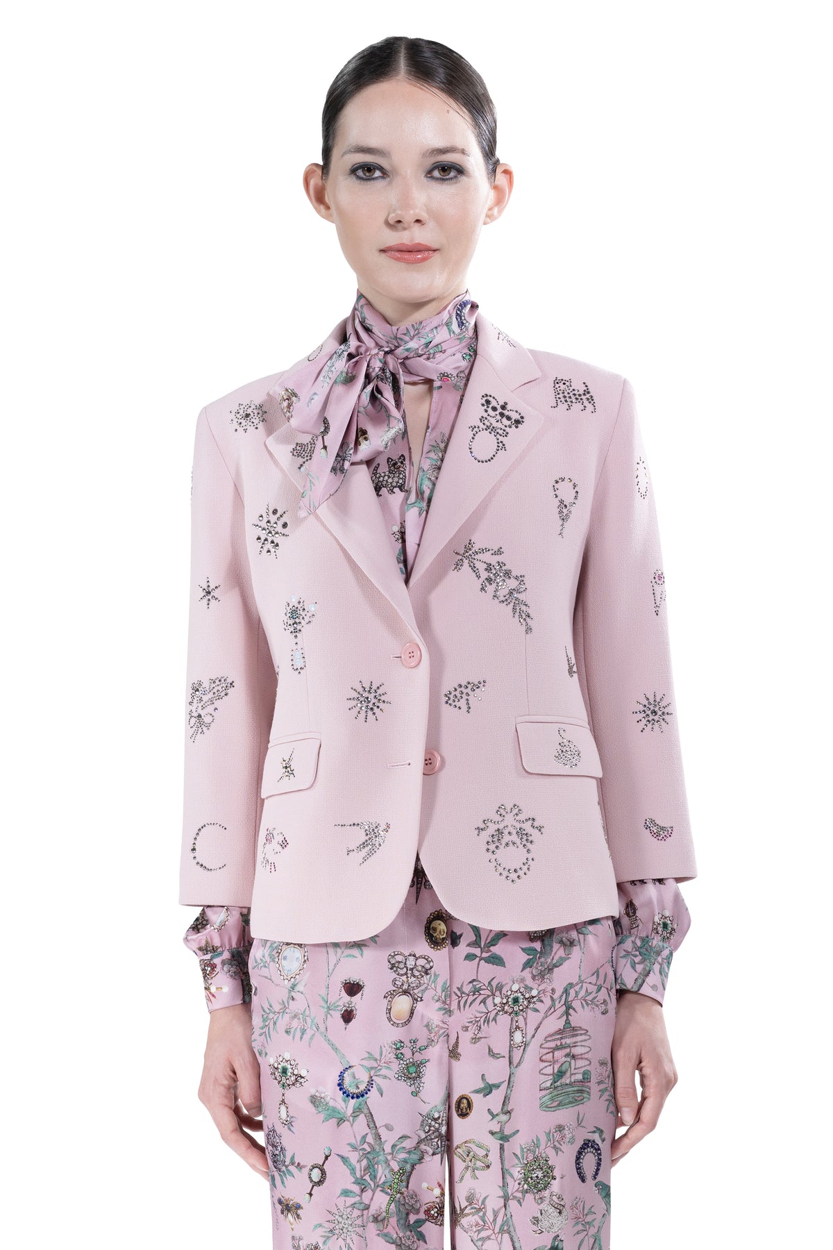 'VICTORIAN PINS' BRACELET SLEEVE JACKET - - Libertine