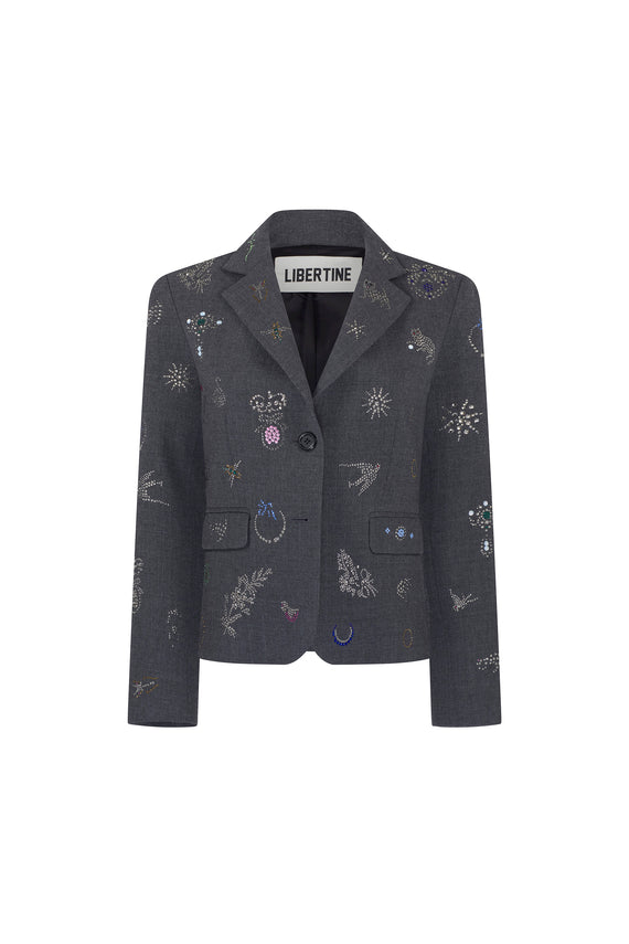 'VICTORIAN PINS' L/S SHORT JACKET - - Libertine - Main image
