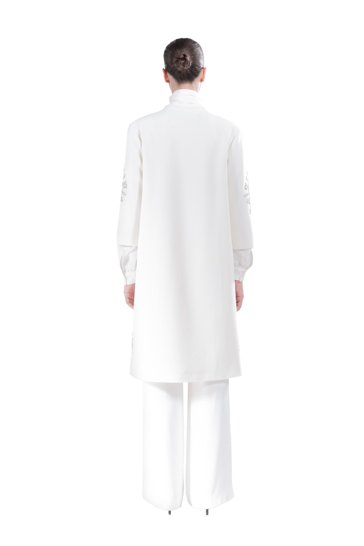 'PAISLEY FLORETTES' DUSTER COAT - - Libertine