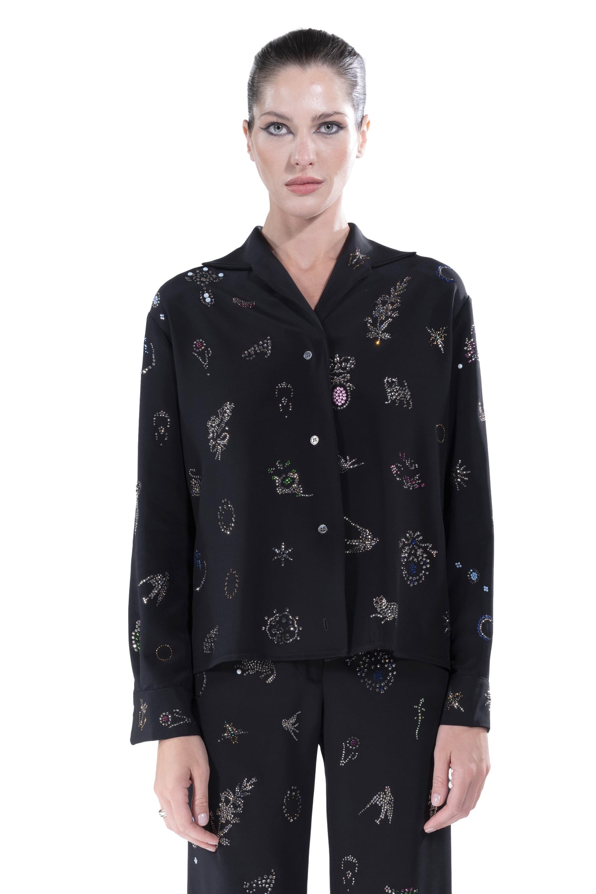 'VICTORIAN PINS' PJ BLOUSE - - Libertine