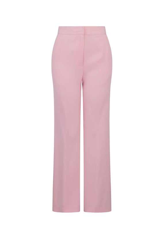 'Powdered Pink' Wide Leg Pants - - Libertine - Main image