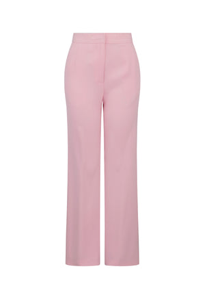 'Powdered Pink' Wide Leg Pants