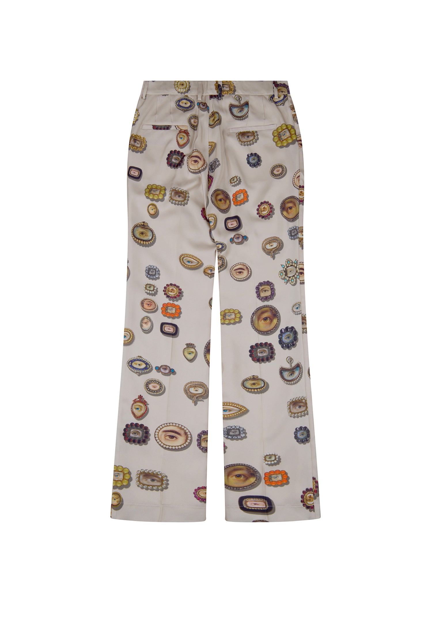 'IVORY LOVERS EYES' TROUSER -  - Libertine