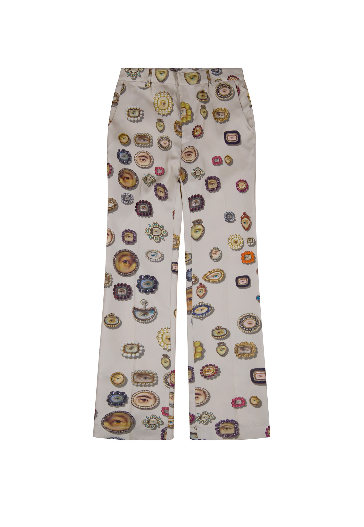 'IVORY LOVERS EYES' TROUSER -  - Libertine