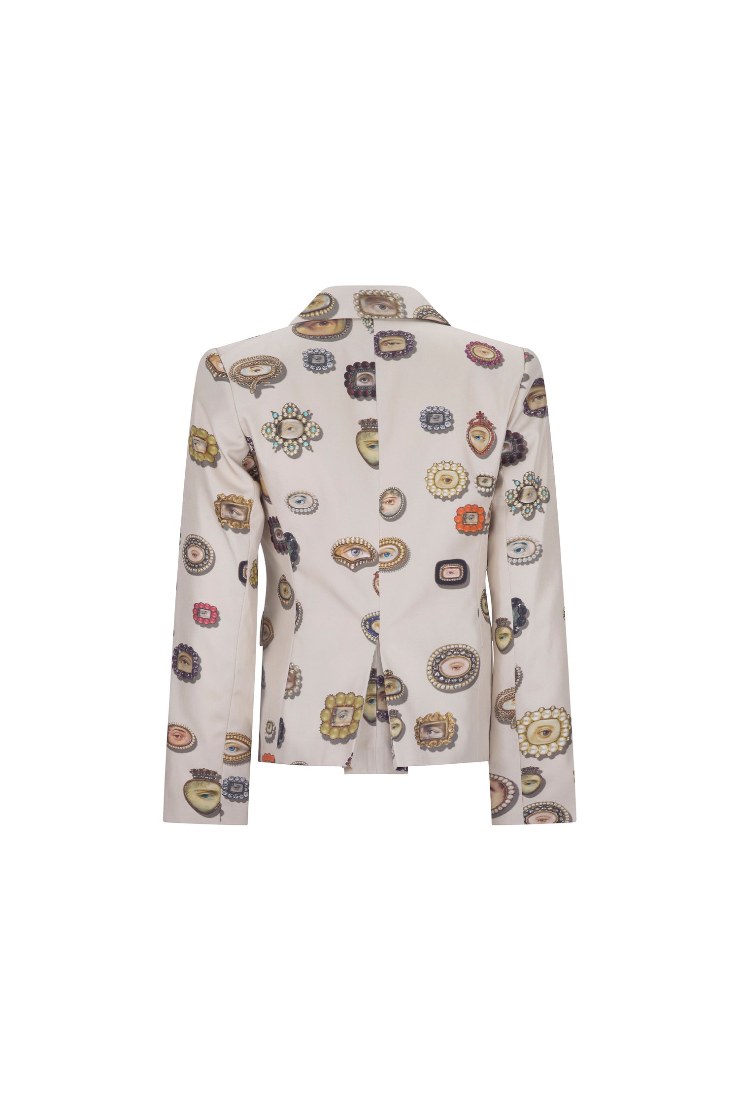 'IVORY LOVERS EYES' L/S SHORT JACKET - - Libertine