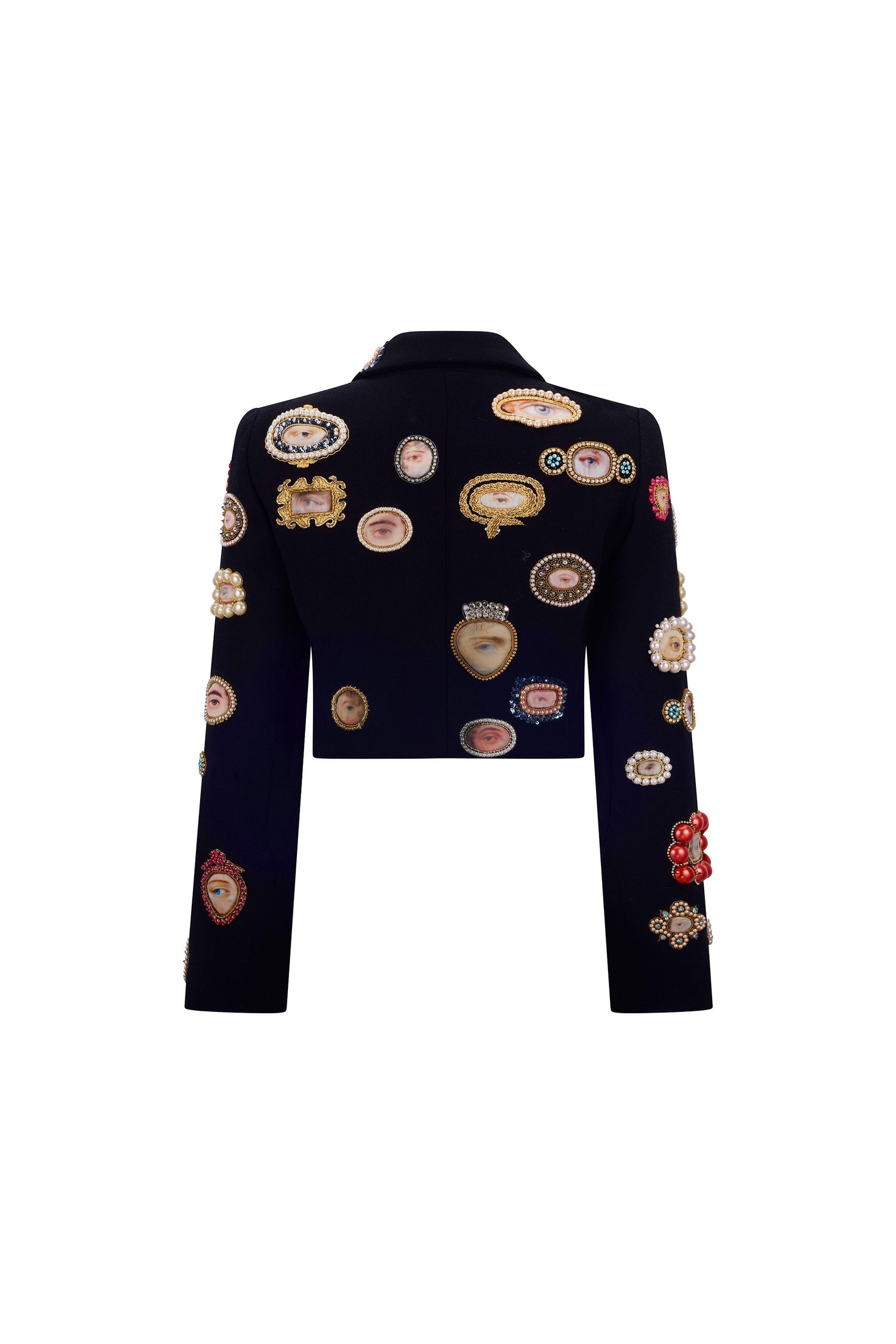 'LOVERS EYE REDUX' EMBELLISHED MARGARET JACKET - - Libertine