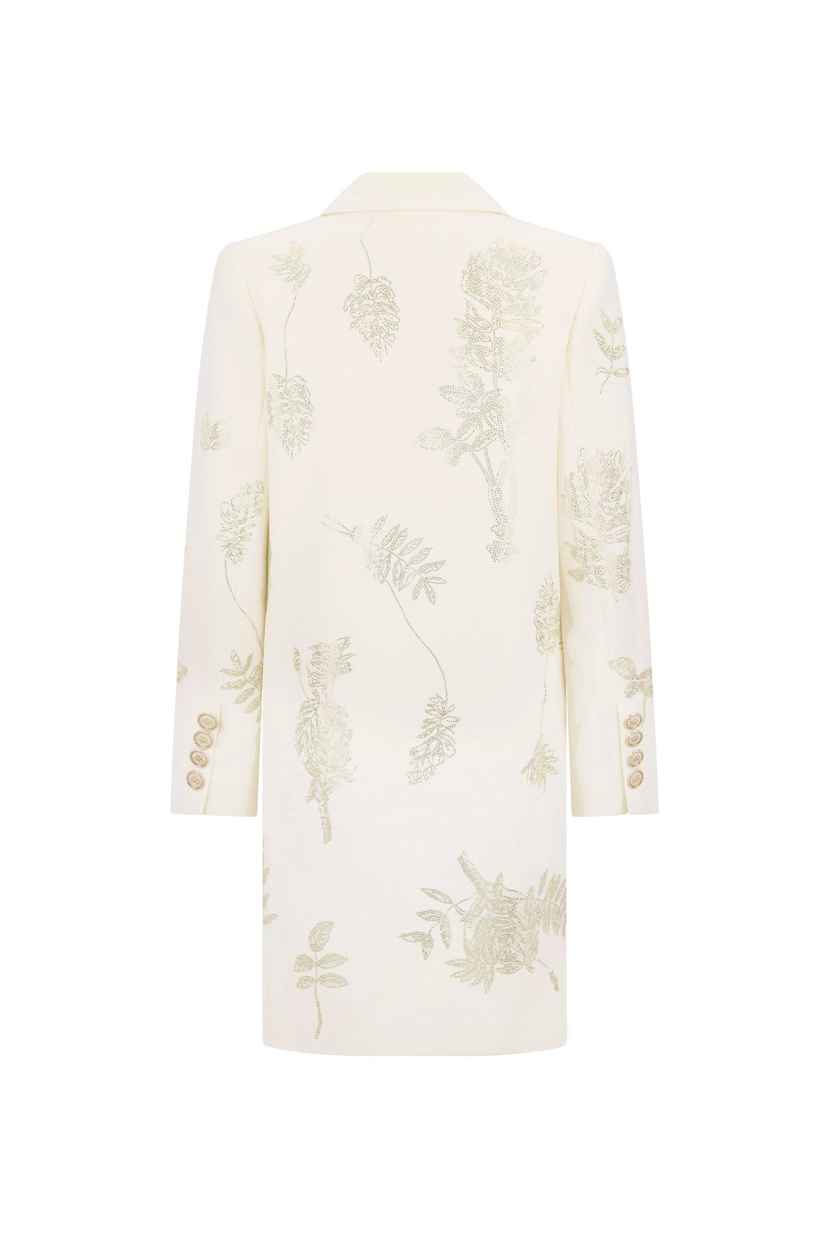 'ELIZABETH ST GARDEN' DOUBLE BREASTED COAT - - Libertine