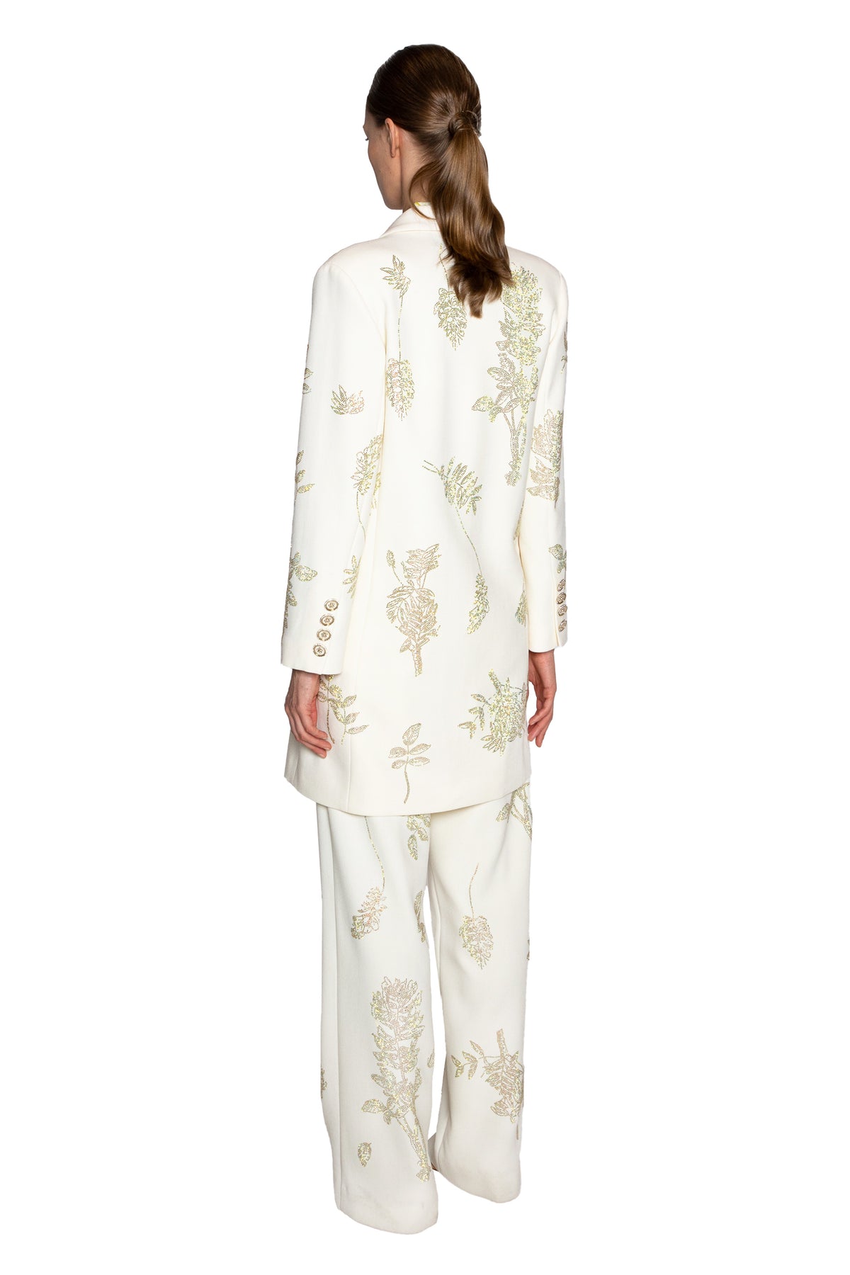 'ELIZABETH ST GARDEN' DOUBLE BREASTED COAT - - Libertine