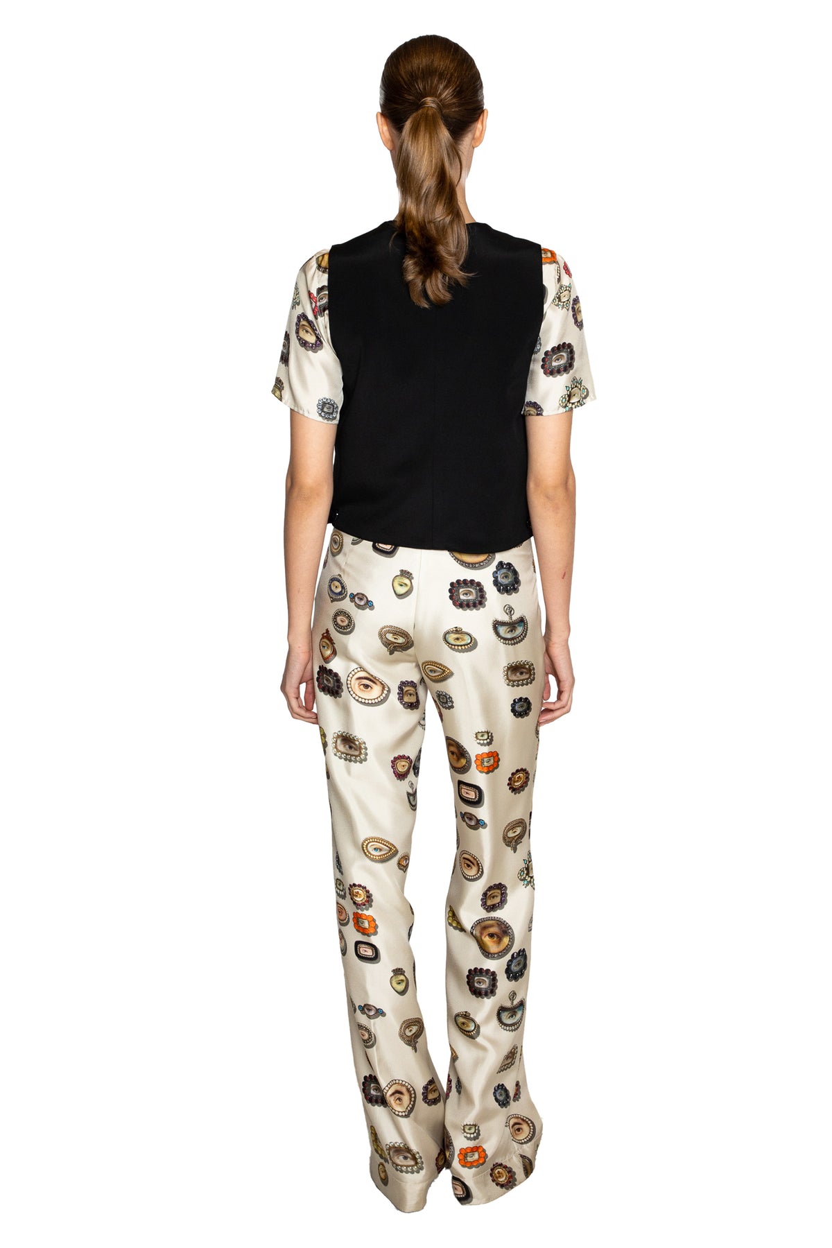 'LOVERS EYE REDUX' EMBELLISHED WAISTCOAT - - Libertine