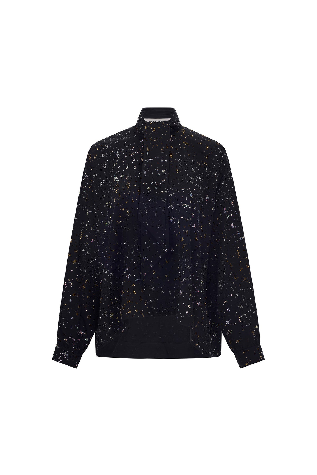 'METEOR SHOWER' TIE BLOUSE - - Libertine