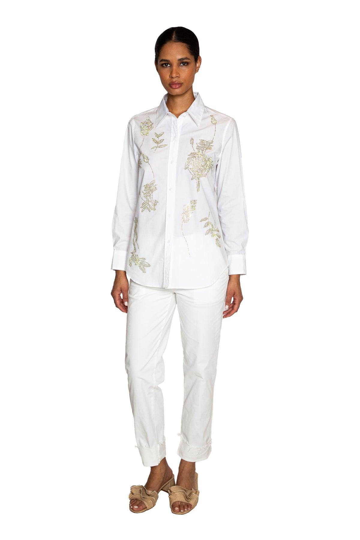 'ELIZABETH ST GARDEN' NEW CLASSIC SHIRT - - Libertine