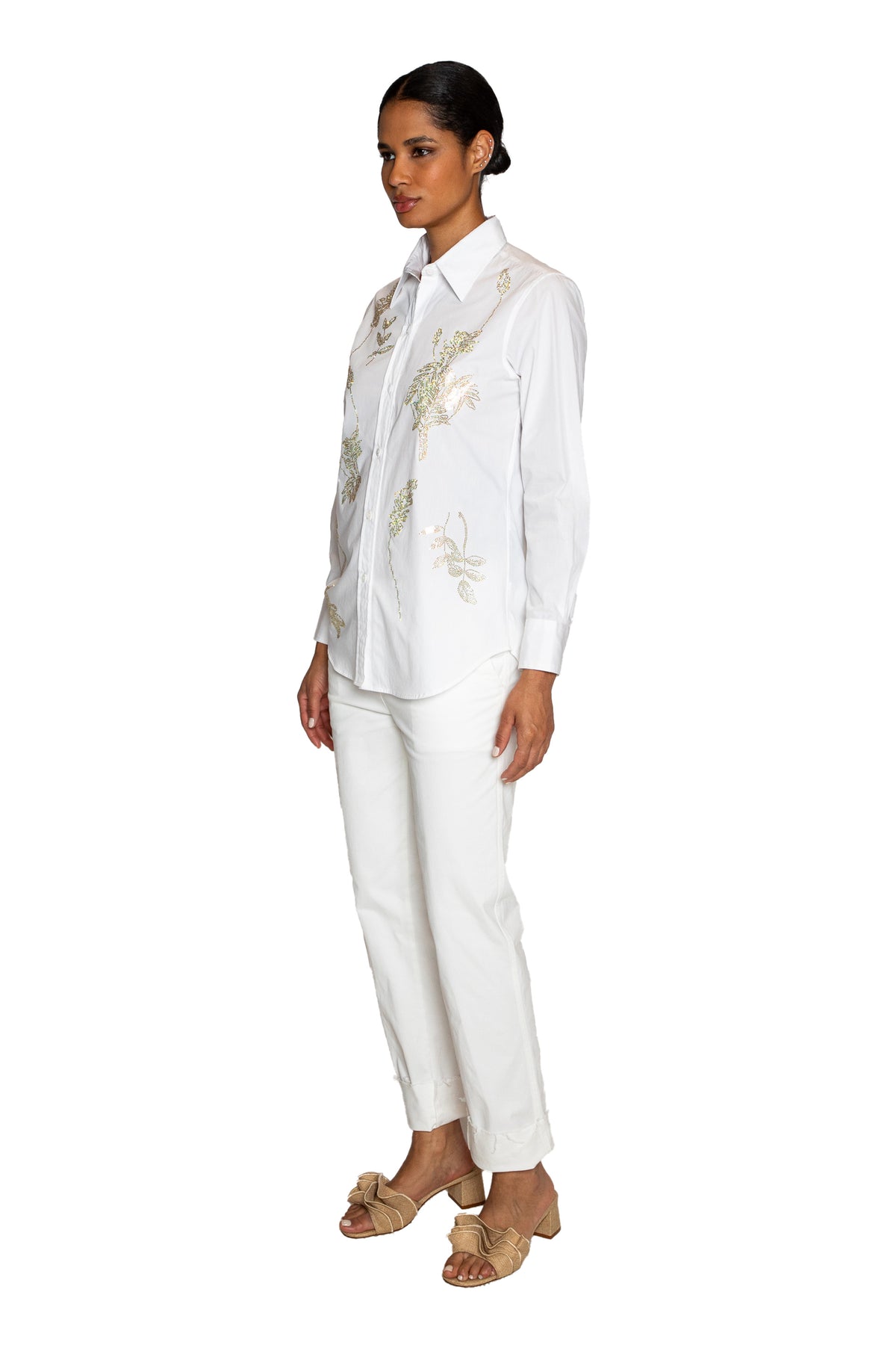 'ELIZABETH ST GARDEN' NEW CLASSIC SHIRT - - Libertine