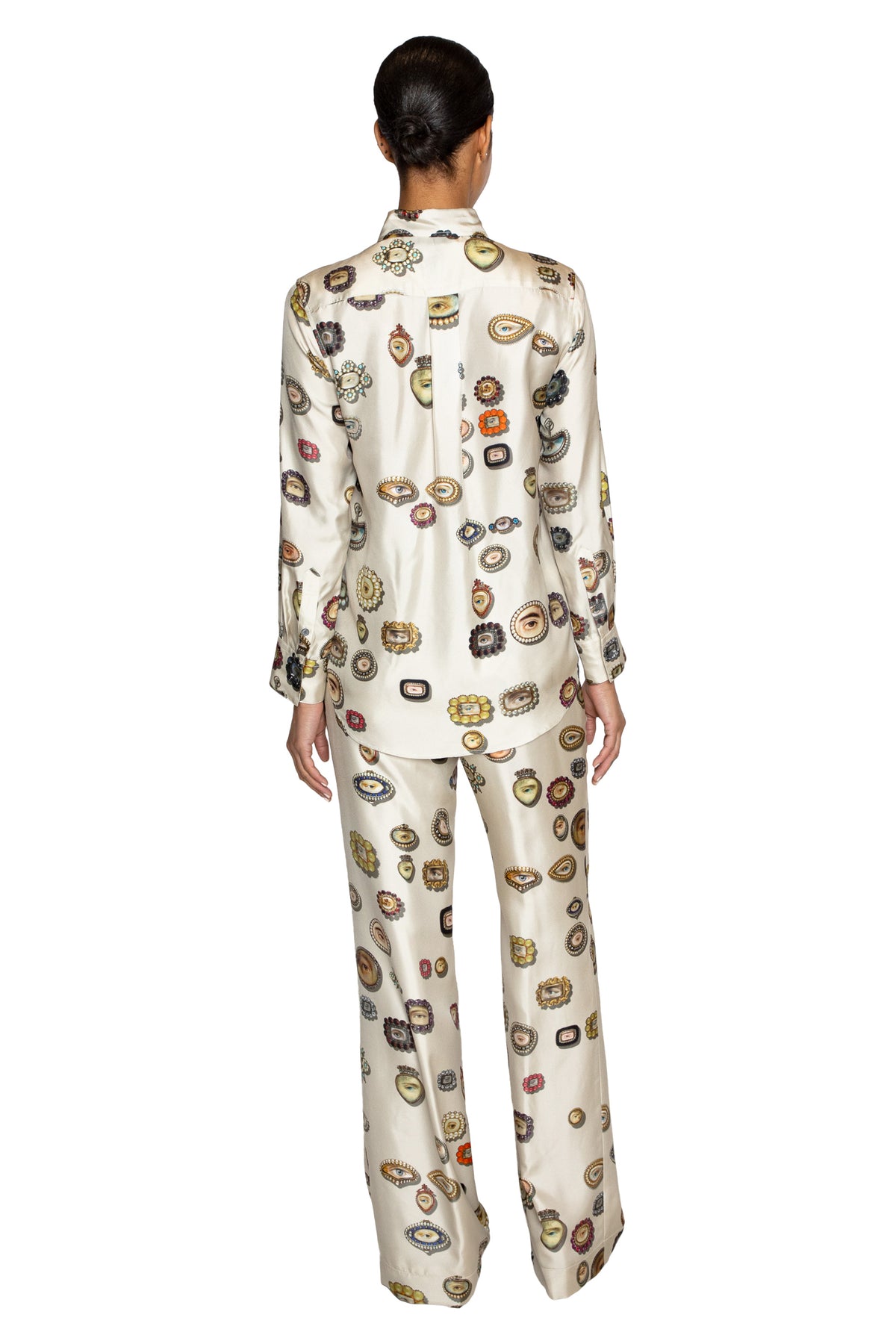 'IVORY LOVERS EYES' NEW CLASSIC SHIRT - - Libertine