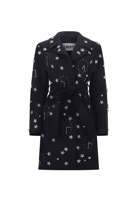 'SPACE TIME' VIENNA WRAP COAT - - Libertine - Main image