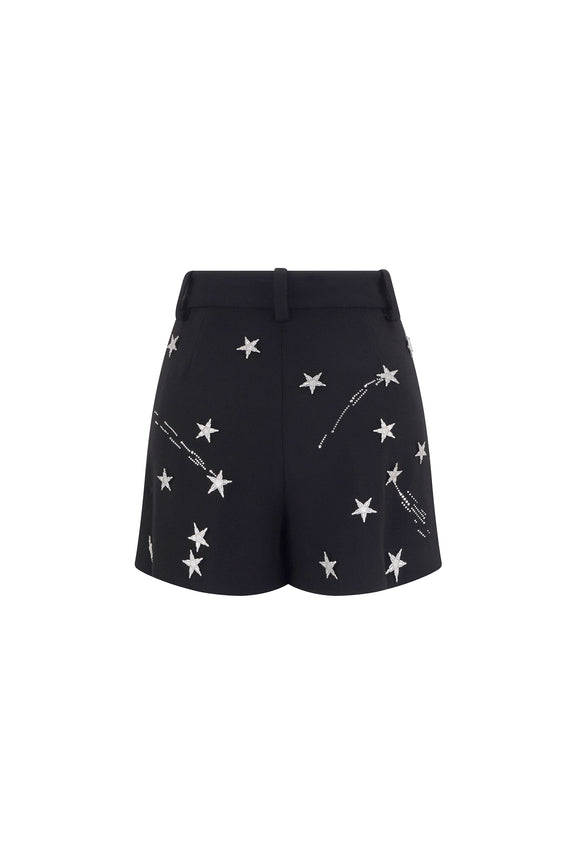 'SHOOTING STARS' HIGH WAISTED SHORTS - - Libertine