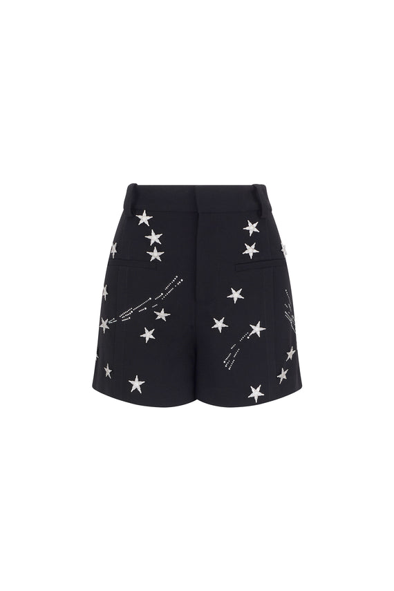 'SHOOTING STARS' HIGH WAISTED SHORTS - - Libertine - Main image