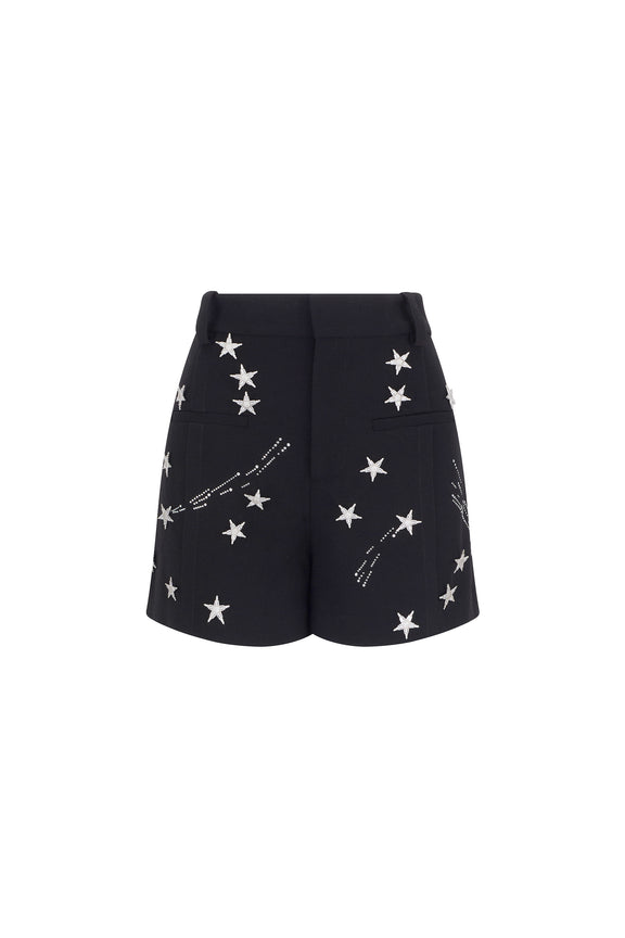 'SHOOTING STARS' HIGH WAISTED SHORTS - - Libertine