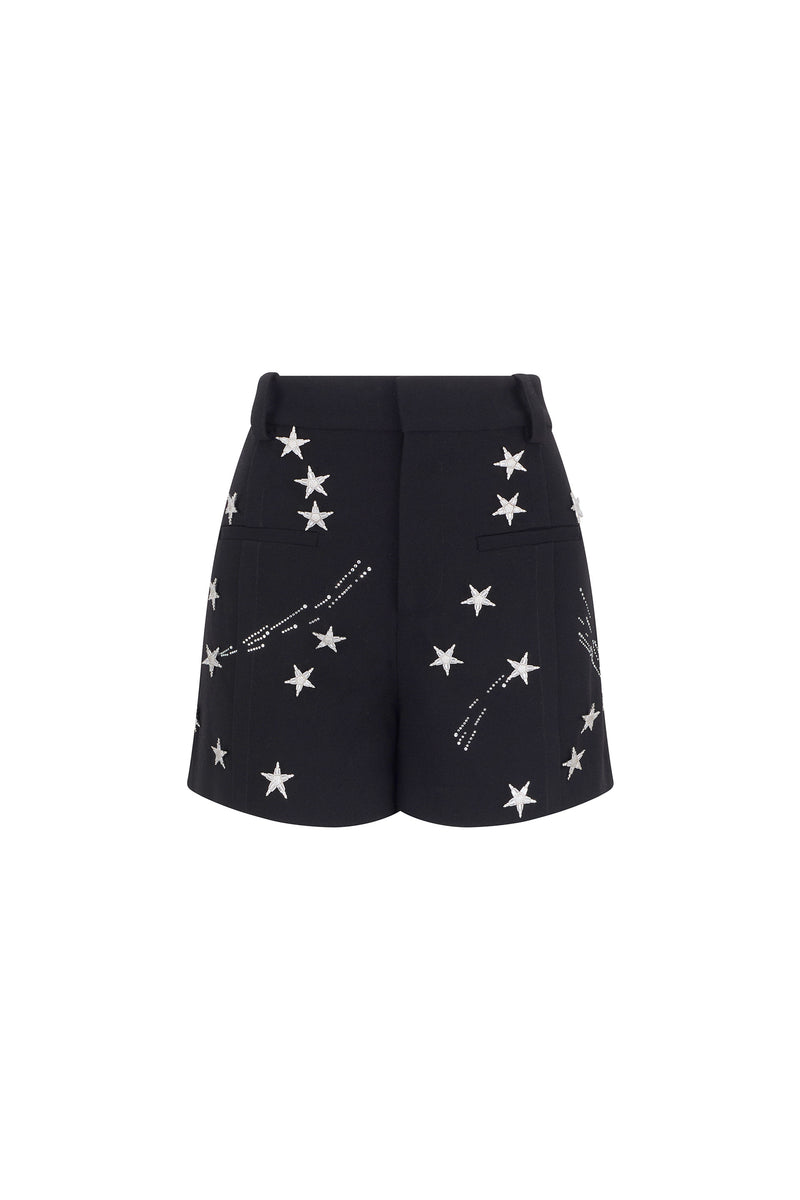 'SHOOTING STARS' HIGH WAISTED SHORTS - - Libertine