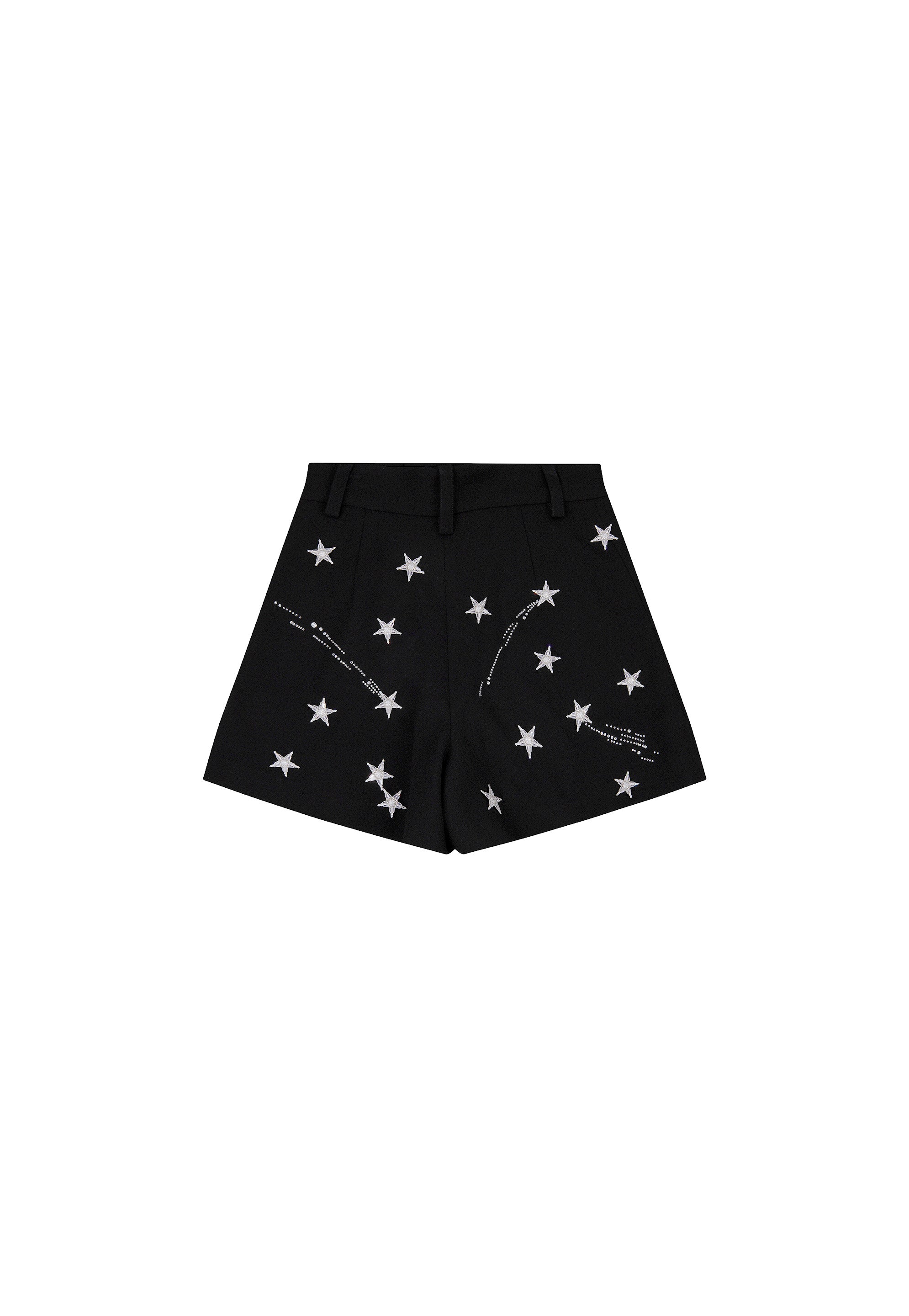 'SHOOTING STARS' HIGH WAISTED SHORTS - - Libertine