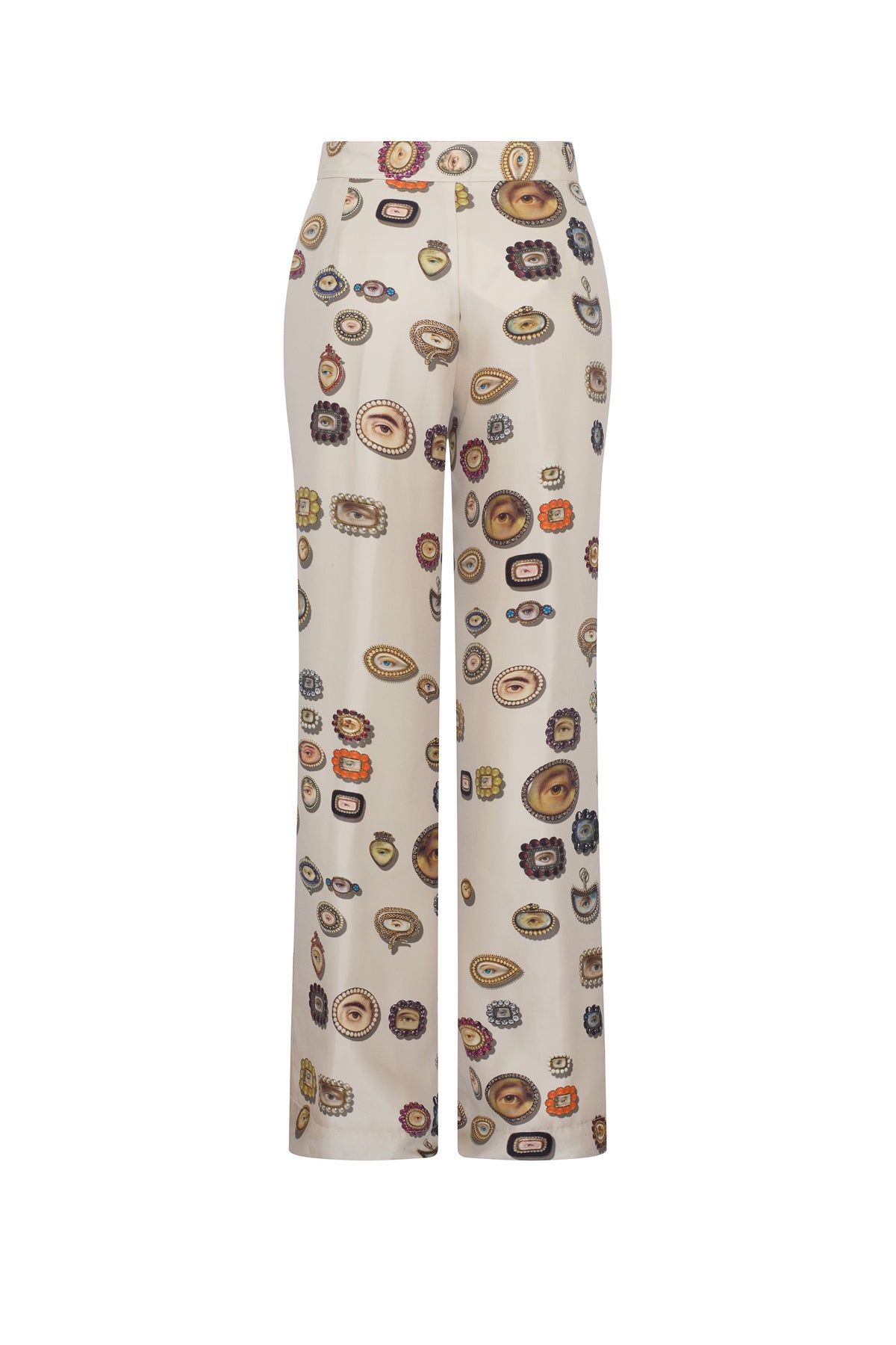 'IVORY LOVERS EYES' SLIM AARONS PANT - - Libertine