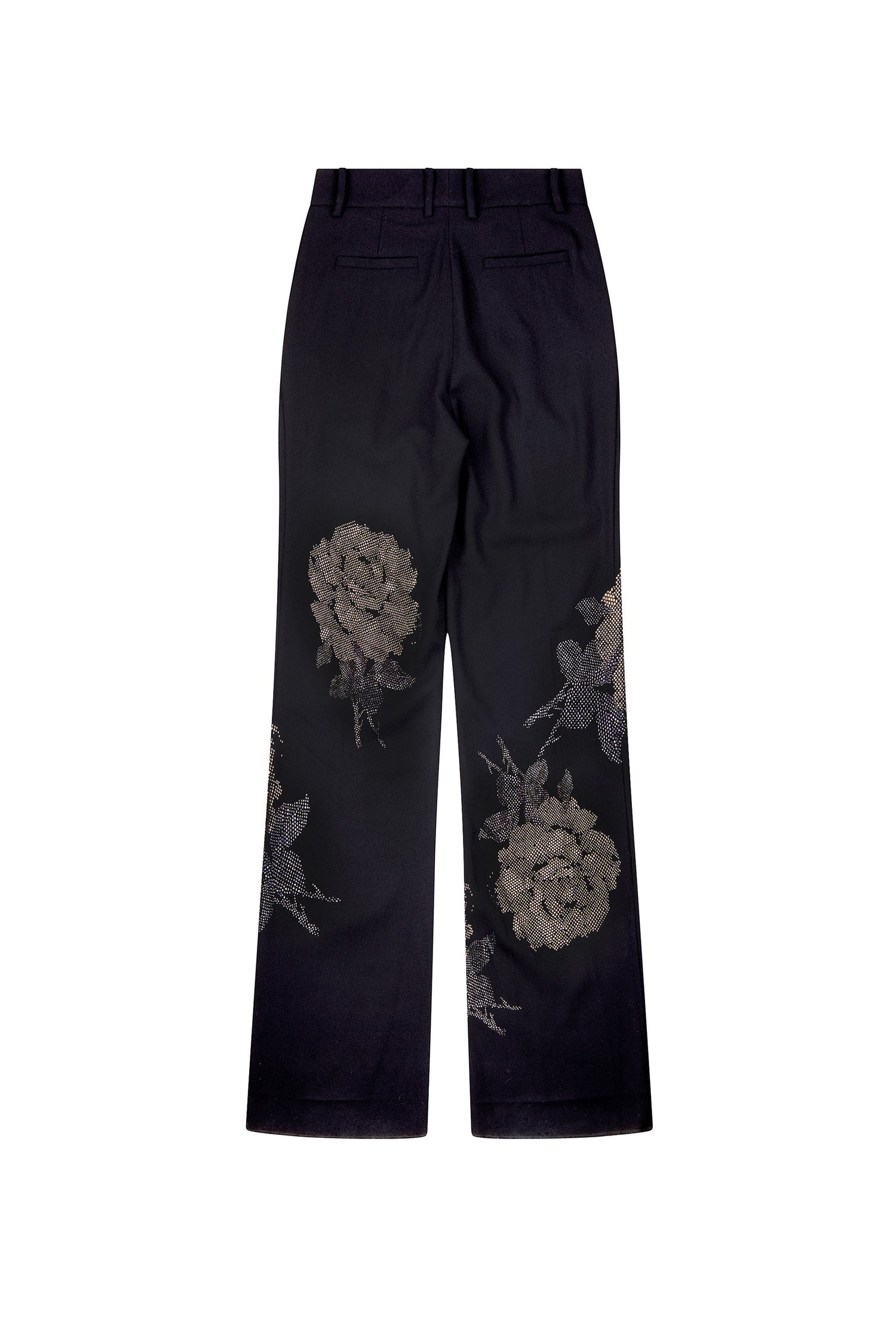 'GHOST ROSE' BAGGY TROUSERS - - Libertine