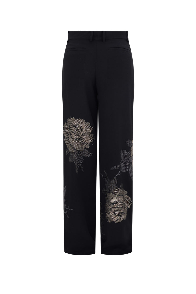 'GHOST ROSE' BAGGY TROUSERS - - Libertine