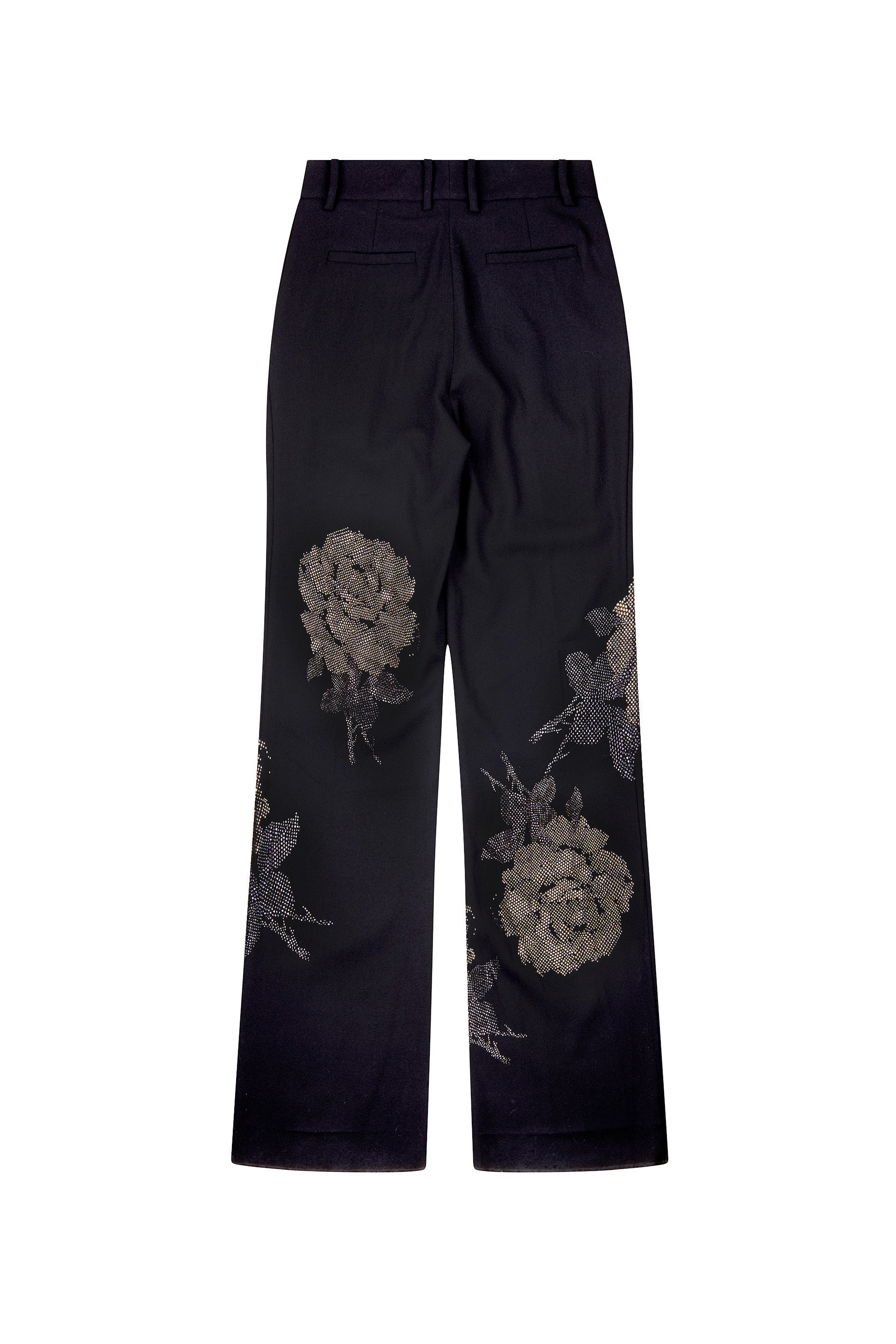 'GHOST ROSE' BAGGY TROUSERS - - Libertine