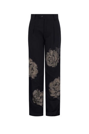 'GHOST ROSE' BAGGY TROUSERS