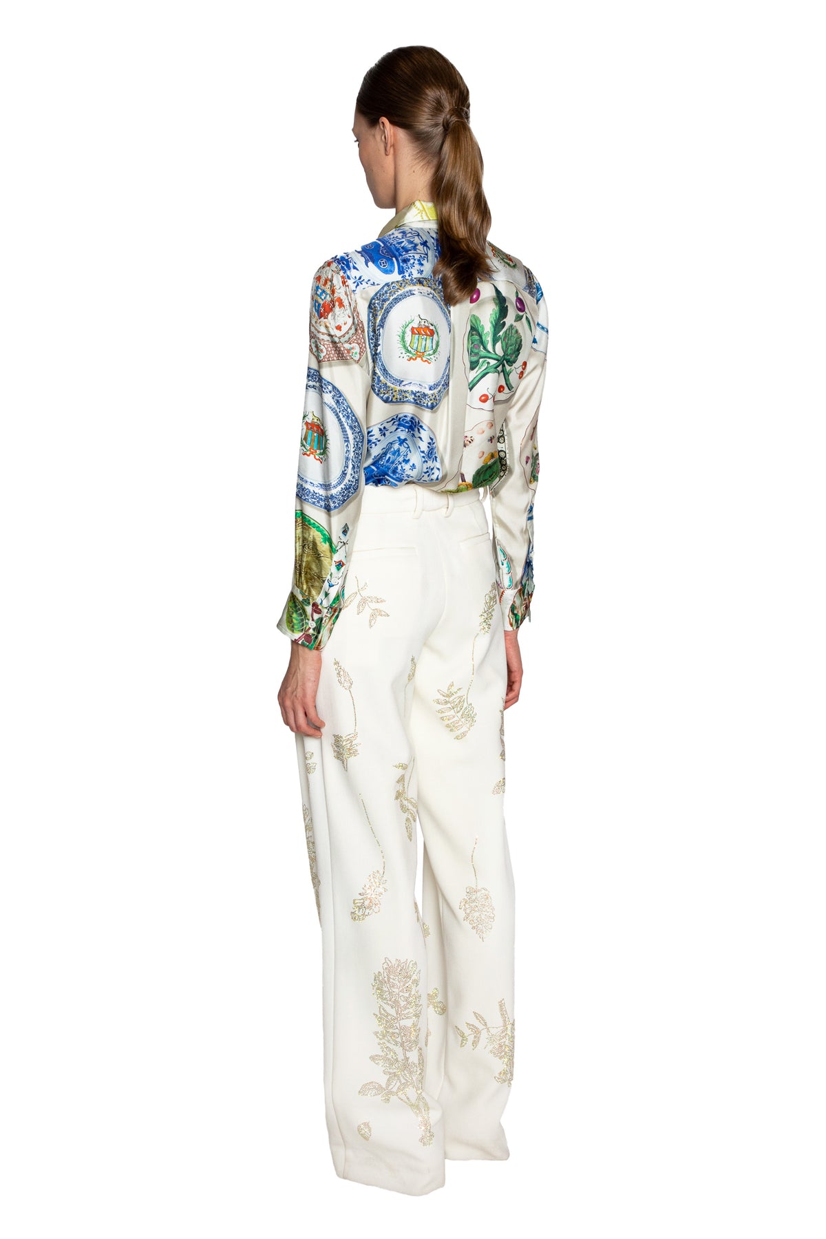 'ELIZABETH ST GARDEN' BAGGY TROUSER - - Libertine