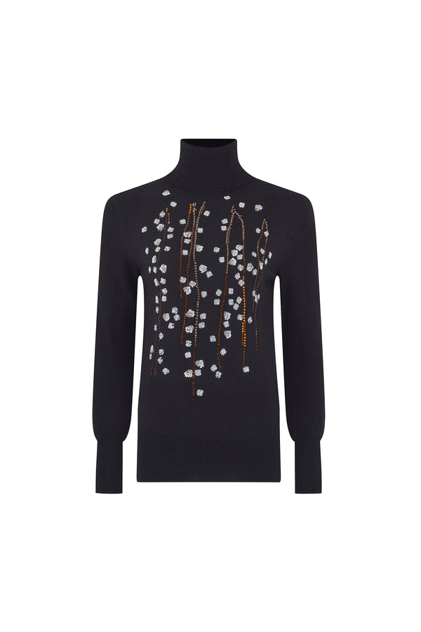 'SAKURA' SLIM TURTLENECK - - Libertine
