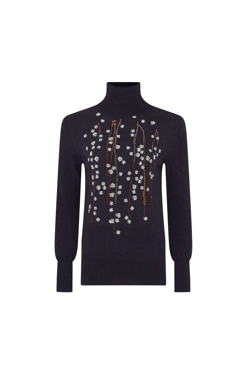 'SAKURA' SLIM TURTLENECK - - Libertine