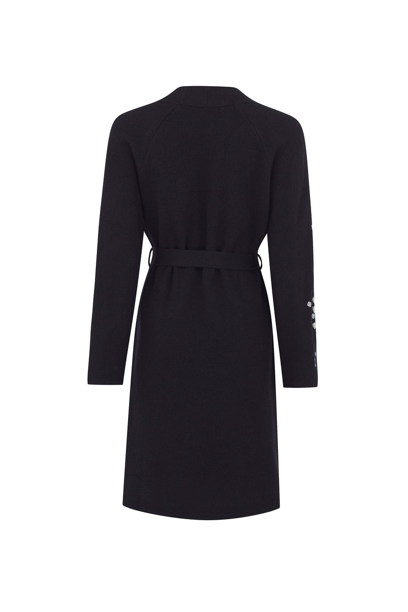 'SAKURA' SLIM BELTED CARDIGAN - - Libertine