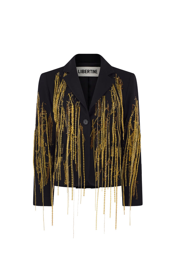 'UNCHAINED MELODY' L/S SHORT JACKET - - Libertine - Main image