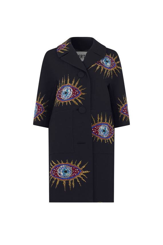 'NAZAR' PATCH POCKET COAT - - Libertine - Main image